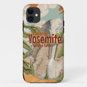 Coque Case-Mate Pour iPhone Poster vintage Yosemite