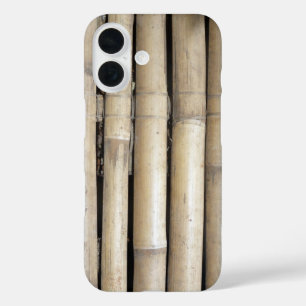 Coques iPhone 16 poteaux en bambou