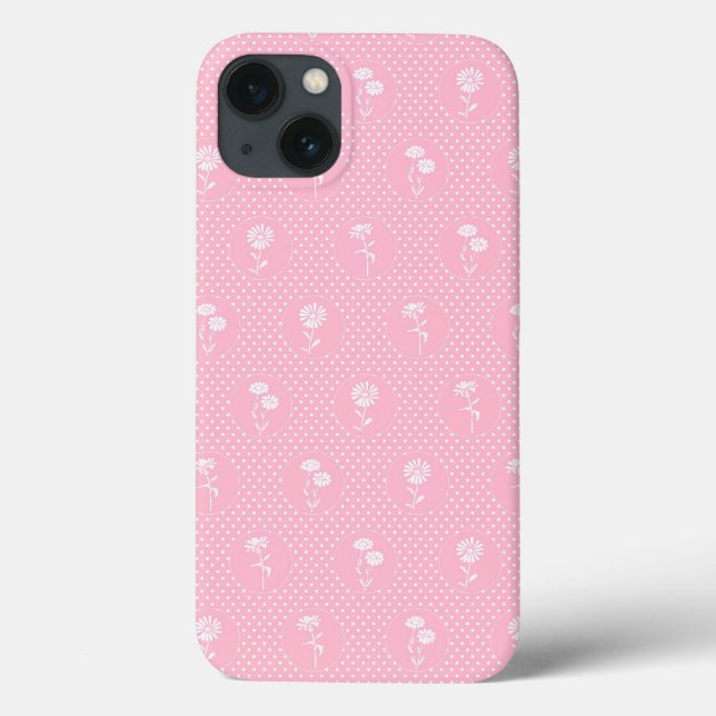 Coques Case-Mate iPhone Pots et fleurs (Verso)