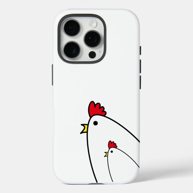 Coques Case-Mate iPhone Poulets (Verso)