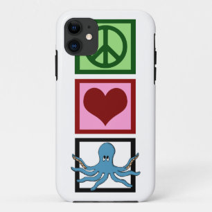 Coque Case-Mate Pour iPhone Poulpe d'amour de paix