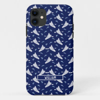 Pour Kayakers Personnalisé Navy Blue Kayak