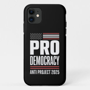Case-Mate iPhone Case Pour la démocratie anti-projet 2025 Trump 2025