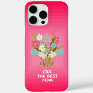Coques iPhone 16 Pro Max Pour la meilleure maman Floral