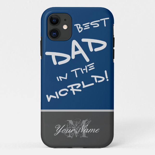 Coques Case-Mate iPhone Pour le meilleur papa du monde ! (Dos)