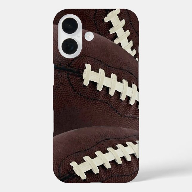 Coques Case-Mate iPhone Pour lui Moderne Graphic Football iPhone (Verso)