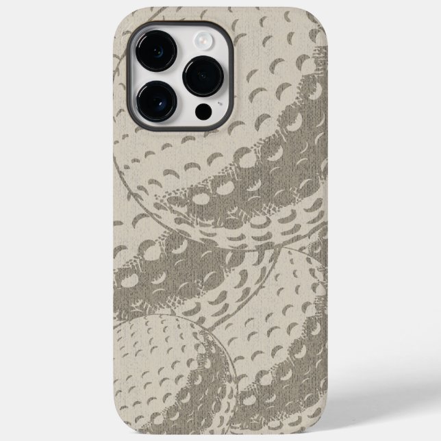 Coques Case-Mate iPhone Pour lui Moderne Graphic Golf ball iPhone (Verso)