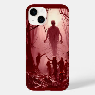 Coque Pour iPhone 14 Poursuivre les méchants (Rouge)