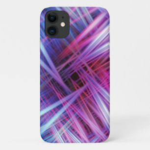 Case-Mate iPhone Case Poutres violettes et bleues motif