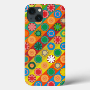 Case-Mate iPhone Case Pouvoir des fleurs en rangées