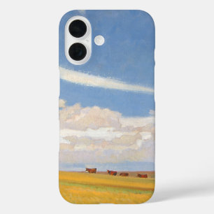 Coques iPhone 16 Prairie After Storm par Maynard Dixon, Art Vintage