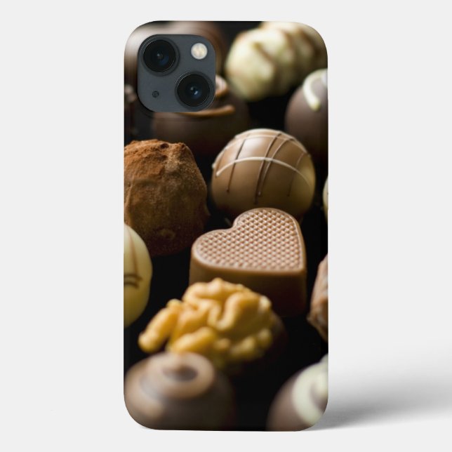 Coques Case-Mate iPhone Pralines délicieuses de chocolat (Verso)