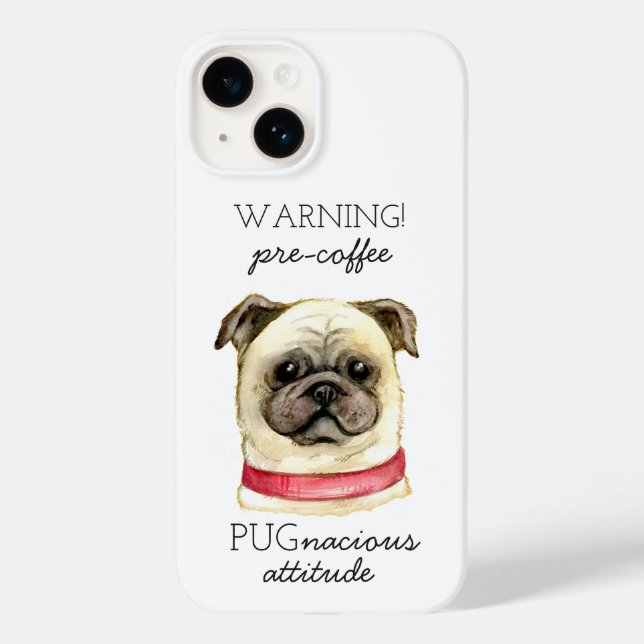 Coques Case-Mate iPhone Pré café Pugnacious Attitude avec Carlin (Verso)