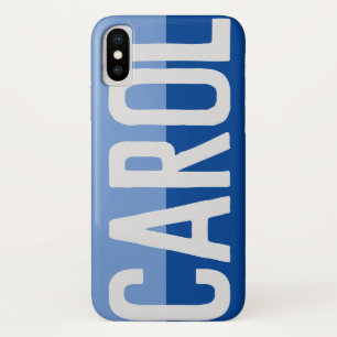 Case-Mate iPhone Case Premier nom initial Plus Carol avec fleurs