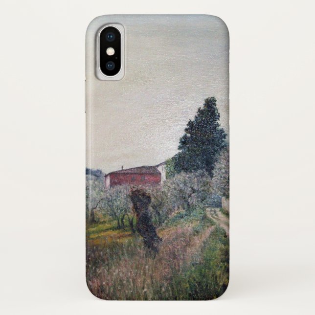 Coques Case-Mate iPhone PREMIER PRINTEMPS EN GOUVERNALAIS / Paysage Toscan (Dos)