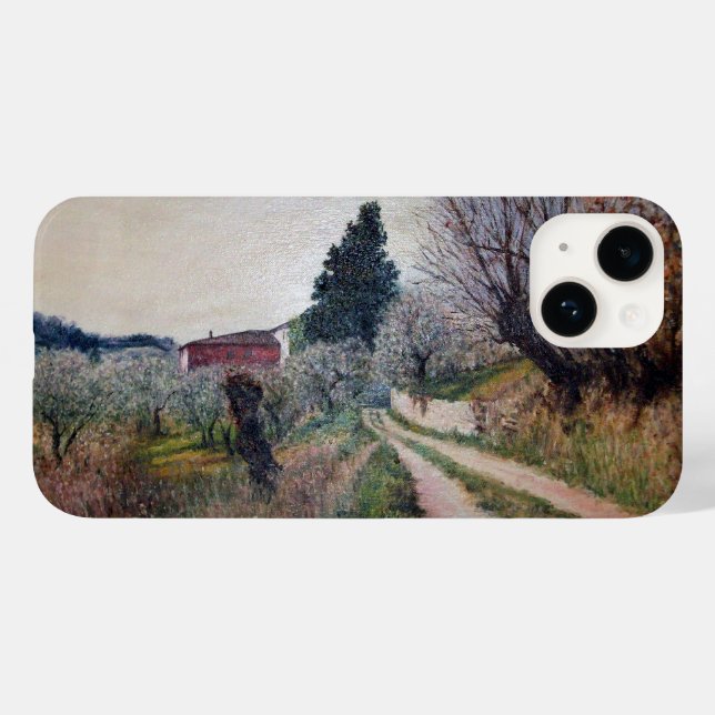 Coques Case-Mate iPhone PREMIER PRINTEMPS EN GOUVERNALAIS / Paysage Toscan (Verso (horizontal))