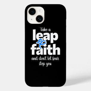 Coque Pour iPhone 14 Prenez un saut de foi Ne laissez pas la peur vous 