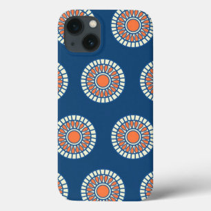 Coques Pour iPhone Preppy arabesque polka dot dot motif tribal