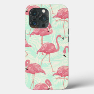 Case-Mate iPhone Case Preppy Chic Elegant Pink Flamingo Motif