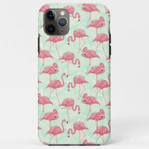 Case-Mate iPhone Case Preppy Chic Elegant Pink Flamingo Motif