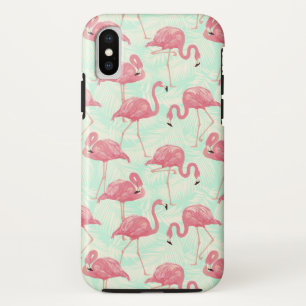 Case-Mate iPhone Case Preppy Chic Elegant Pink Flamingo Motif