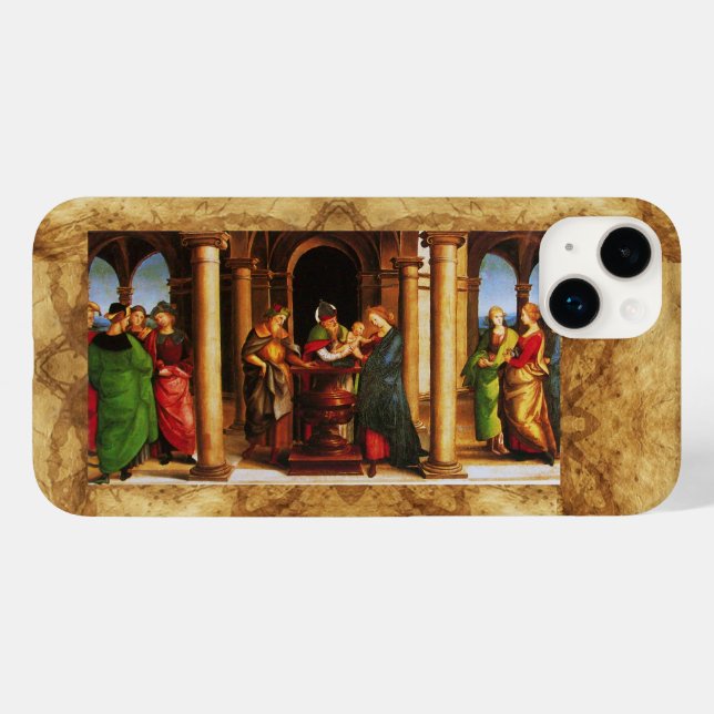 COQUES Case-Mate iPhone PRÉSENTATION DE JÉSUS AU TEMPLE (Verso (horizontal))