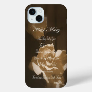 Coque iPhone 15 Mini Prière de Hail Mary