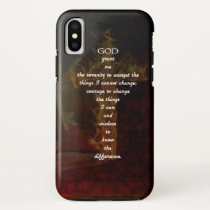 Case-Mate iPhone Case Prière Sérénité Avec Beau Art Chrétien