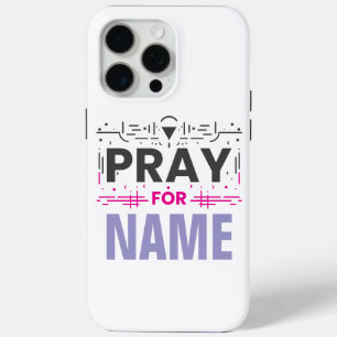 Coque iPhone 15 Pro Max Priez pour : Ensemble dans la Solidarité