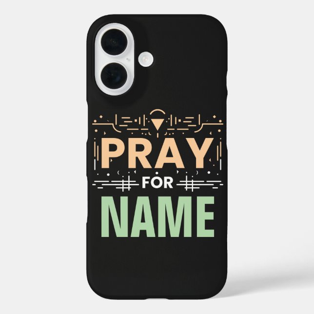 Coques Case-Mate iPhone Priez Pour : Ensemble dans la Solidarité (Verso)