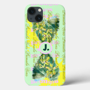 Case-Mate iPhone Case Primula Veris Coeurs et Monogramme