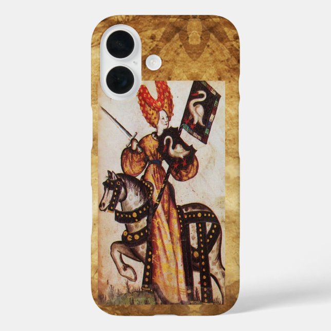 Coques Case-Mate iPhone PRINCESS PENTHESILEA COMME CHEVALIER MÉDIÉVAL Hera (Verso)