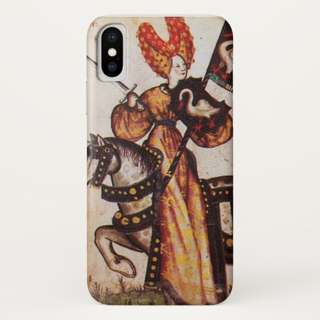 Coques Case-Mate iPhone PRINCESS PENTHESILEA COMME CHEVALIER MÉDIÉVAL Hera (Dos)