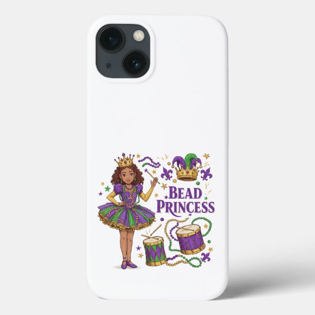 Coques Case-Mate iPhone Princesse de Perles - Mardi Gras (Verso)
