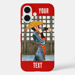 Coques iPhone 16 Princesse Guerrière Mystique de Style Fantastique