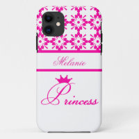 Princesse rose et blanche+Personnaliser le nom