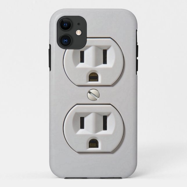 Coques Case-Mate iPhone Prise d'alimentation électrique (Dos)
