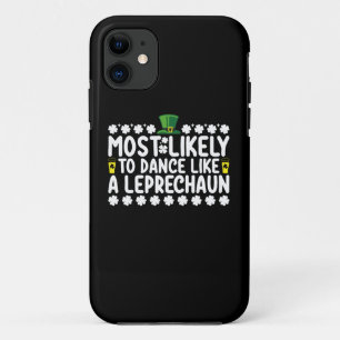 Case-Mate iPhone Case Probablement De Danse Comme Un St patrick Leprecha