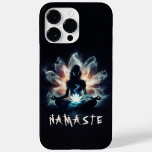 Coque Pour Pour iPhone 14 Pro Max Professeur de Yoga Méditation Pose Brume Lumineuse
