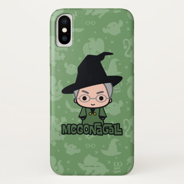 Coques Case-Mate iPhone Professeur McGonagall Cartoon Character Art (Dos)