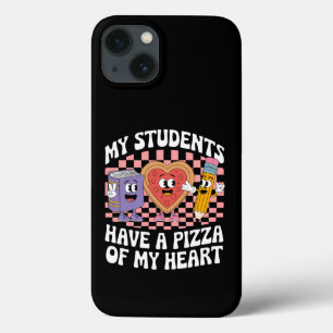 Case-Mate iPhone Case Professeur Mes élèves ont une pizza de mon cœur 