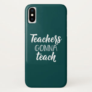 Case-Mate iPhone Case Professeurs allant enseigner