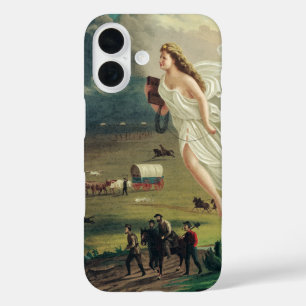 Coques iPhone 16 Progrès américain par John Gast