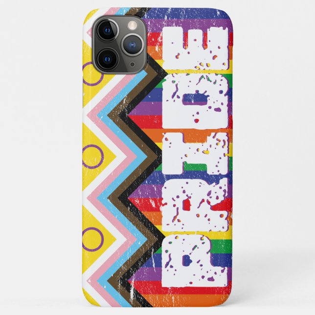 Coques Case-Mate iPhone Progress Pride LGBTQ  (Dos)