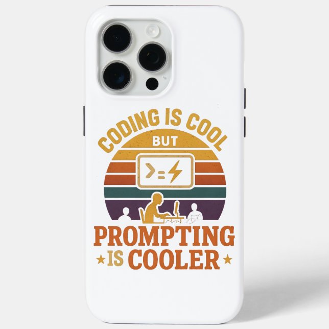 Coques Case-Mate iPhone Prompting Beats Coding iPhone Case | Tech Humor  (Verso)