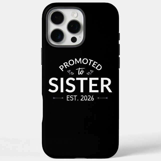 Coques Case-Mate iPhone Promu À Soeur Est. 2026 II (Verso)