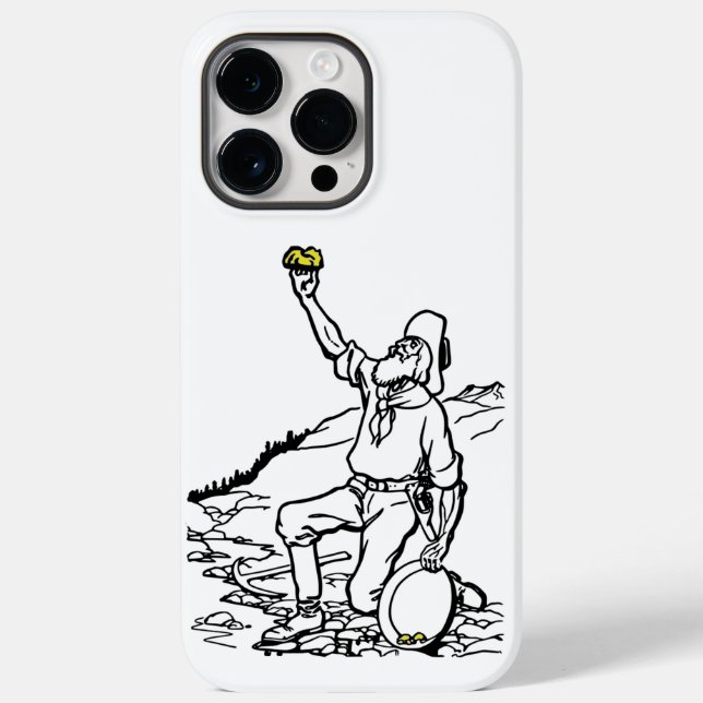 Coques Case-Mate iPhone Prospecteur Gold Miner (Verso)