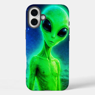 Coques iPhone 16 Plus Protégez votre nouvel iPhone avec un alien vert
