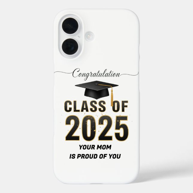 Coques Case-Mate iPhone Proud, Protected, and Graduated – Happy Graduation (Verso)