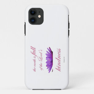 Case-Mate iPhone Case psaume 33 bonté au lotus pourpre